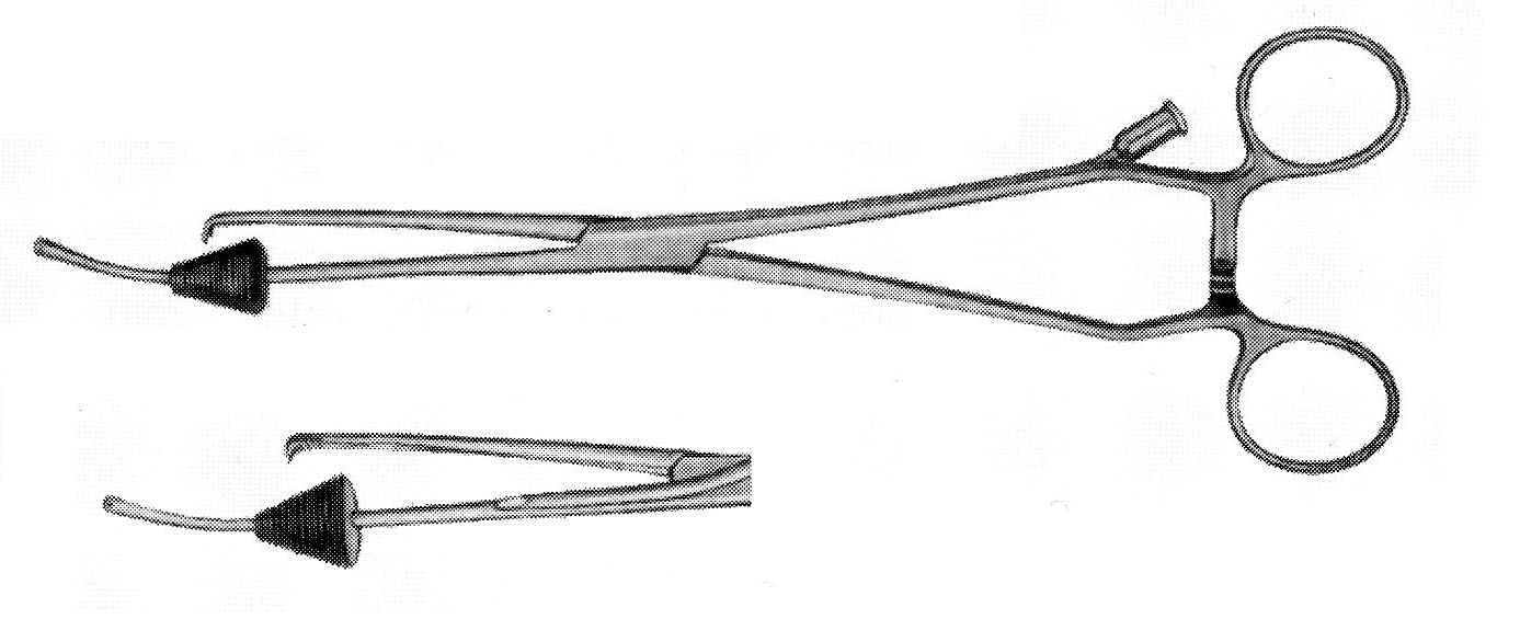 QUINONES RAHİM FORSEPS KÜNT 25CM